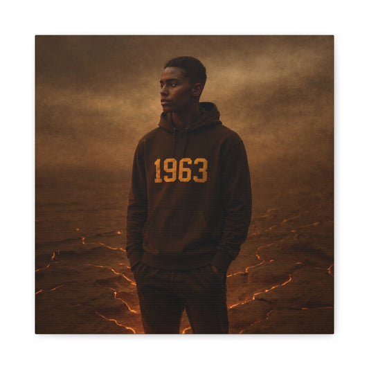 Brown & gold Hoodie resilient fire warrior brother of 1963